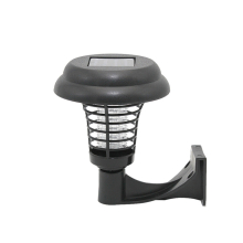LED Solar Power Mosquito Repellent Bug Zapper Killer UV Lamp Insect Pest Outdoor Garden Lawn Landscape Light