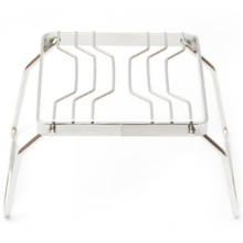 Outdoor Portable Mini Stainless Steel Burner Bracket Barbecue, Type:B