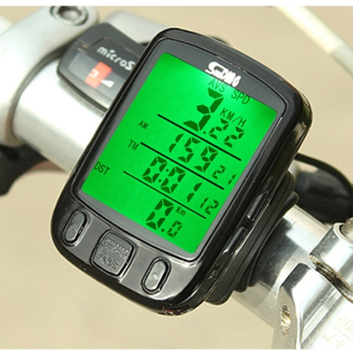 SD-563B Multifunction Wired LCD Screen Waterproof Bicycle Computer Odometer Speedometer wtih Light Control Backlight Function 1