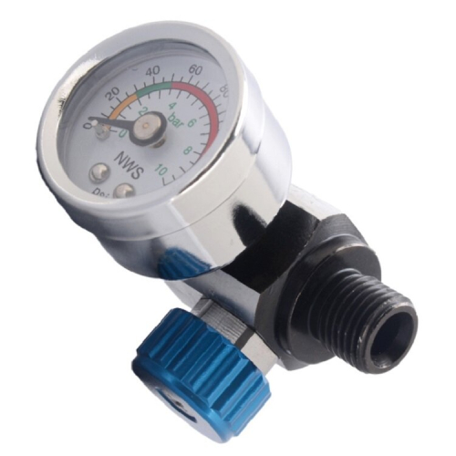 Spray Pressure Regulator Valve Gun Tail Pressure Gauge 1