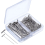 T-needle Combination Double Specification Combination Wig Fixing, Size:32mm-100 PCS +51mm-50 PCS 1