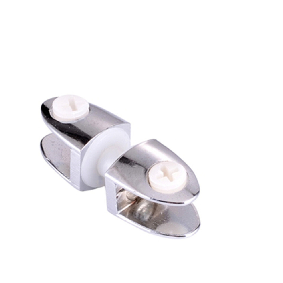 6Pcs Zinc Alloy Bright Fixed Bracket Connection Two-Sided Nail Glass Fixing Clamp 6913664813500