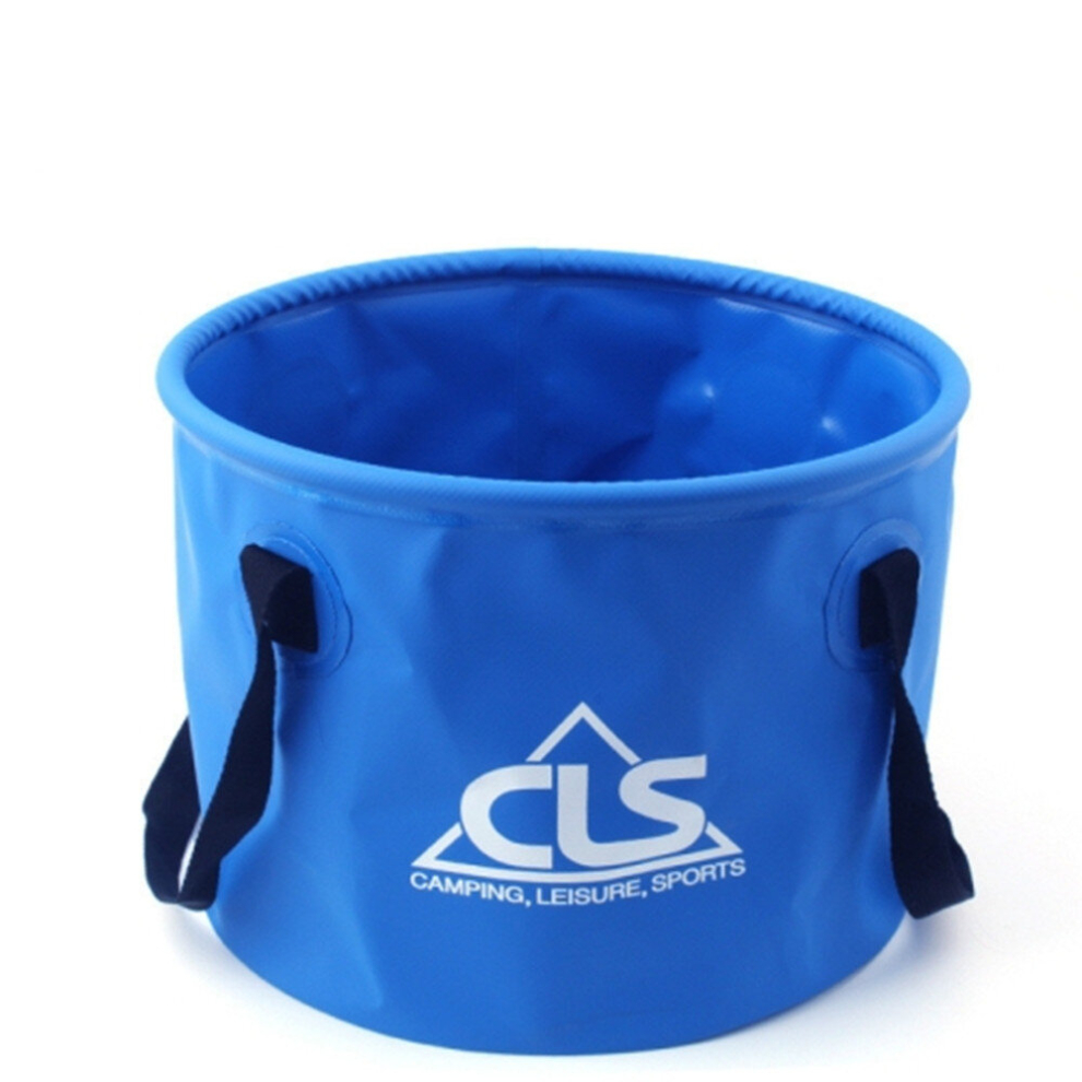 Outdoor Bucket Camping Collapsible Telescopic Storage Bucket 20L Blue 6913664879445