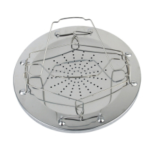 Outdoor Camping Tools 4 Slice Stainless Steel Camping Foldable Toaster Rack Toaster Tray Bread Toast Rack