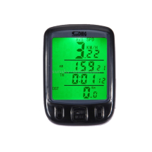 SD-563B Multifunction Wired LCD Screen Waterproof Bicycle Computer Odometer Speedometer wtih Light Control Backlight Function