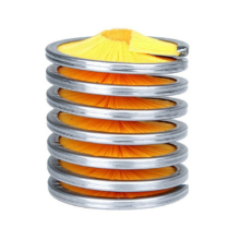 Outdoor Climbing Rope Brush Cleaning Brush Rope Cleaning Tool(Yellow)