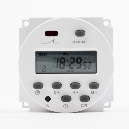 CN101A DC12V Microcomputer Time Switch Digital LCD Power Timer 1