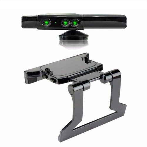 2Pcs   TV Clip Bracket Mount Stand Holder for Microsoft Xbox 360 Kinect Sensor 1