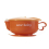 Children Stainless Steel Water Suction Cup Bowl(Orange) 2