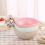 3PCS Dinosaur Anti-Slip Baby Dinner Plate Baby Bamboo Tableware 2