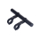 Mountainous Bicycle Aluminium Alloy Handlebar Extension Frame Flashlight Bracket (Black) 1