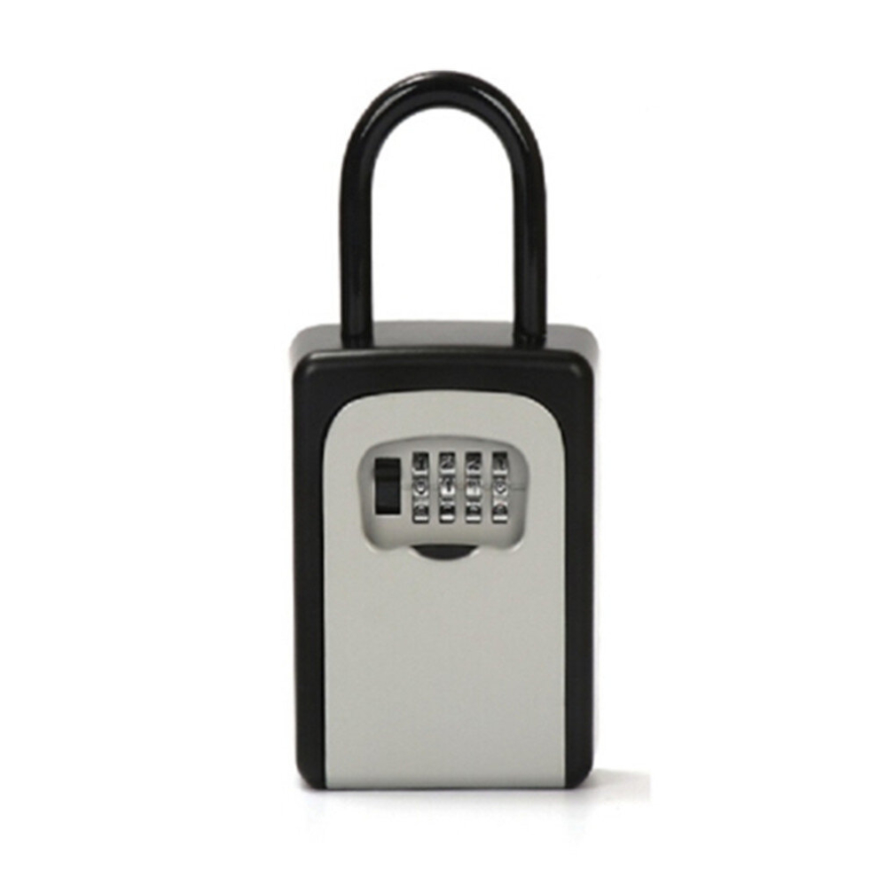 Safty Key Lock Box Combination Portable Aluminium Alloy Key Safe Box Security Key Holder Secure Box 7061857236601