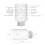 Tuya ZigBee3.0 termostatisk radiatorventil + Moeshouse Multi-mode Smart Gateway 8