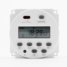 CN101A DC24V Microcomputer Time Switch Digital LCD Power Timer