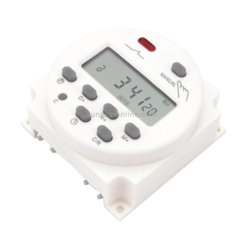 CN101A DC24V Microcomputer Time Switch Digital LCD Power Timer 1