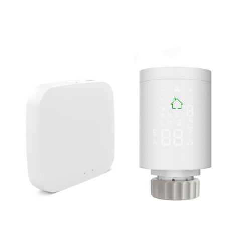 Tuya ZigBee3.0 termostatisk radiatorventil + Moeshouse Multi-mode Smart Gateway 1