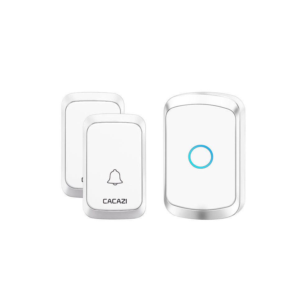 A50 Wireless Music Doorbell Waterproof Battery 2 Button 1 Receiver Home Bell Wireless Ring Bell Chime