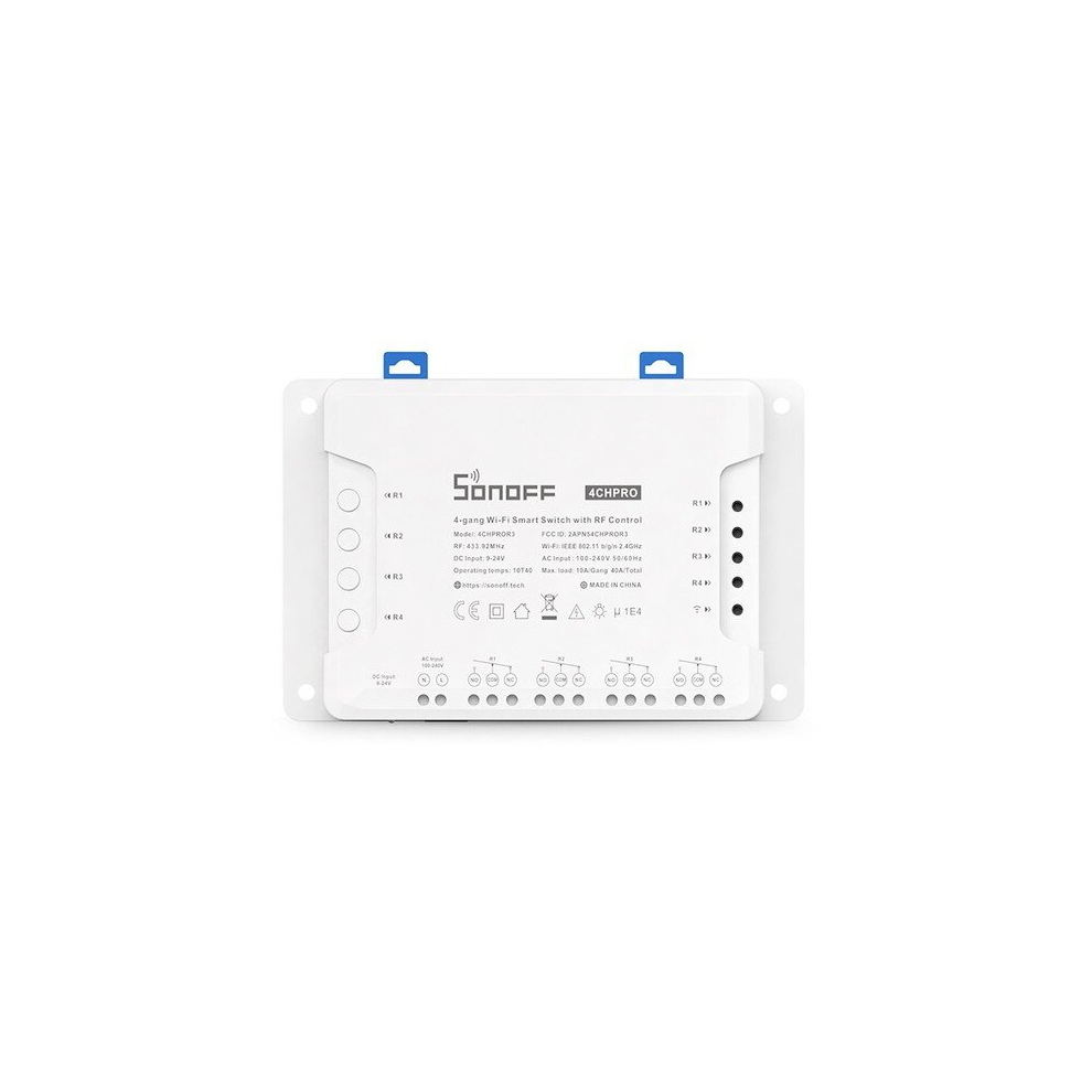 Commutateur Intelligent Wi-Fi Sonoff 4CH Pro R3 à 4 Gangs Avec ContrôLe Rf-image