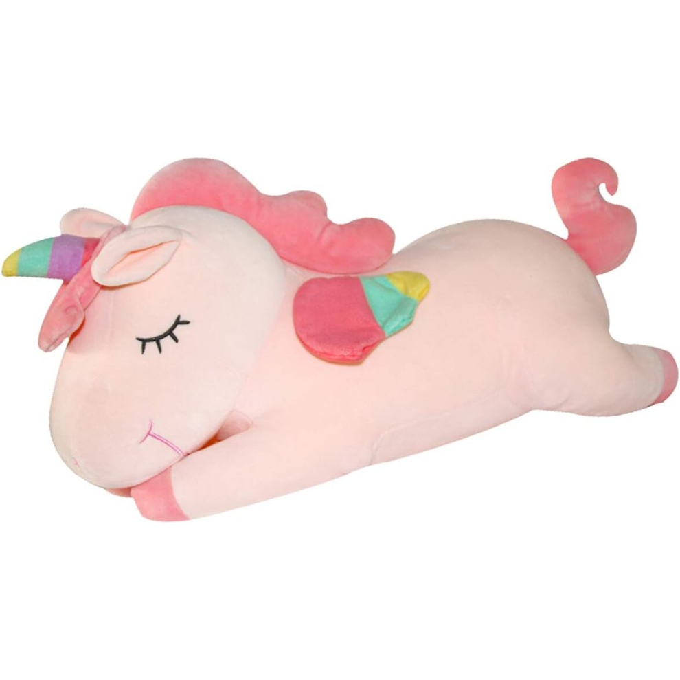 Photos - Other Toys TIANFU Plush Unicorn Stuffed Animal Pillows Toy, 11.8 Inch Cute Soft Pink Unicorn Plushie with Rainbow Wings Gifts for Girls 