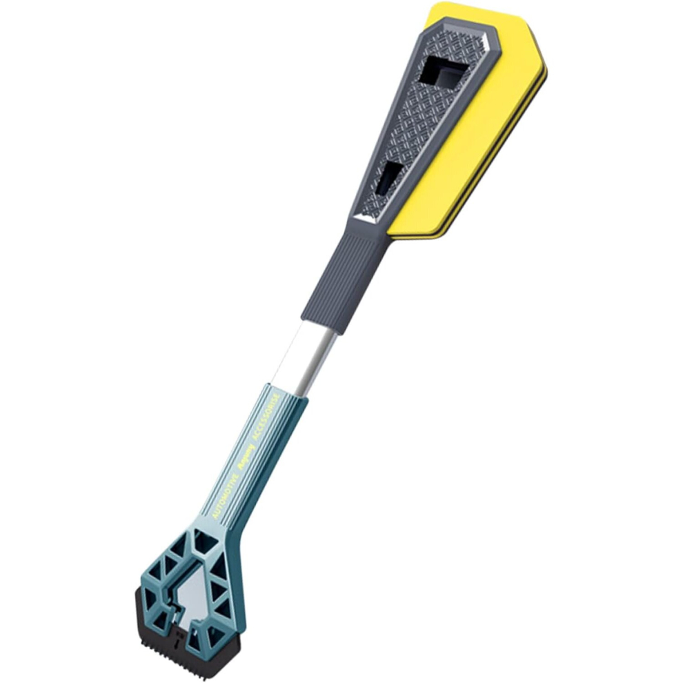 The Ice Scraper is Used for Removing Snow with A 2 in 1 Snow Removal Brush