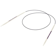 Prym Circular Knitting Pins/Needles, Ergonomic Design, 4mm x 80cm Length, High-performance Synthetic Material, Multi-Colour, 17 x 3 x 1 cm