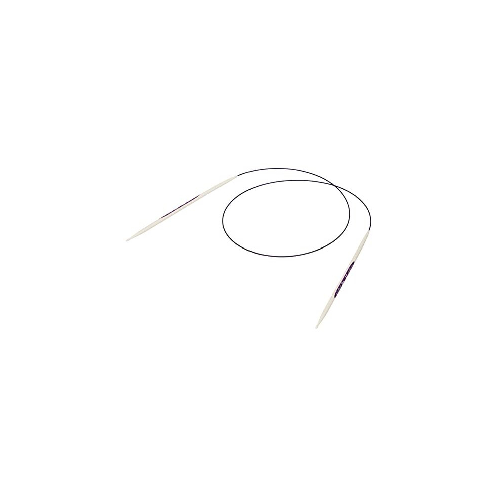 Prym Circular Knitting Pins/Needles, Ergonomic Design, 4mm x 80cm Length, High-performance Synthetic Material, Multi-Colour, 17 x 3 x 1 cm