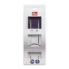 Prym Circular Knitting Pins/Needles, Ergonomic Design, 3.5mm x 80cm Length, High-performance Synthetic Material, Multi-Colour, 17 x 3 x 1 cm