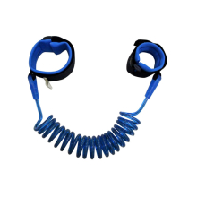 Kids Safety Harness Child Leash Anti Lost Wrist Link Traction Rope Anti Lost Bracelet, Length: 2m(Blue)