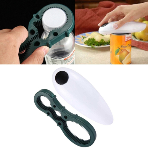2 PCS Automatic Electric Can Opener Bottle Opener 1