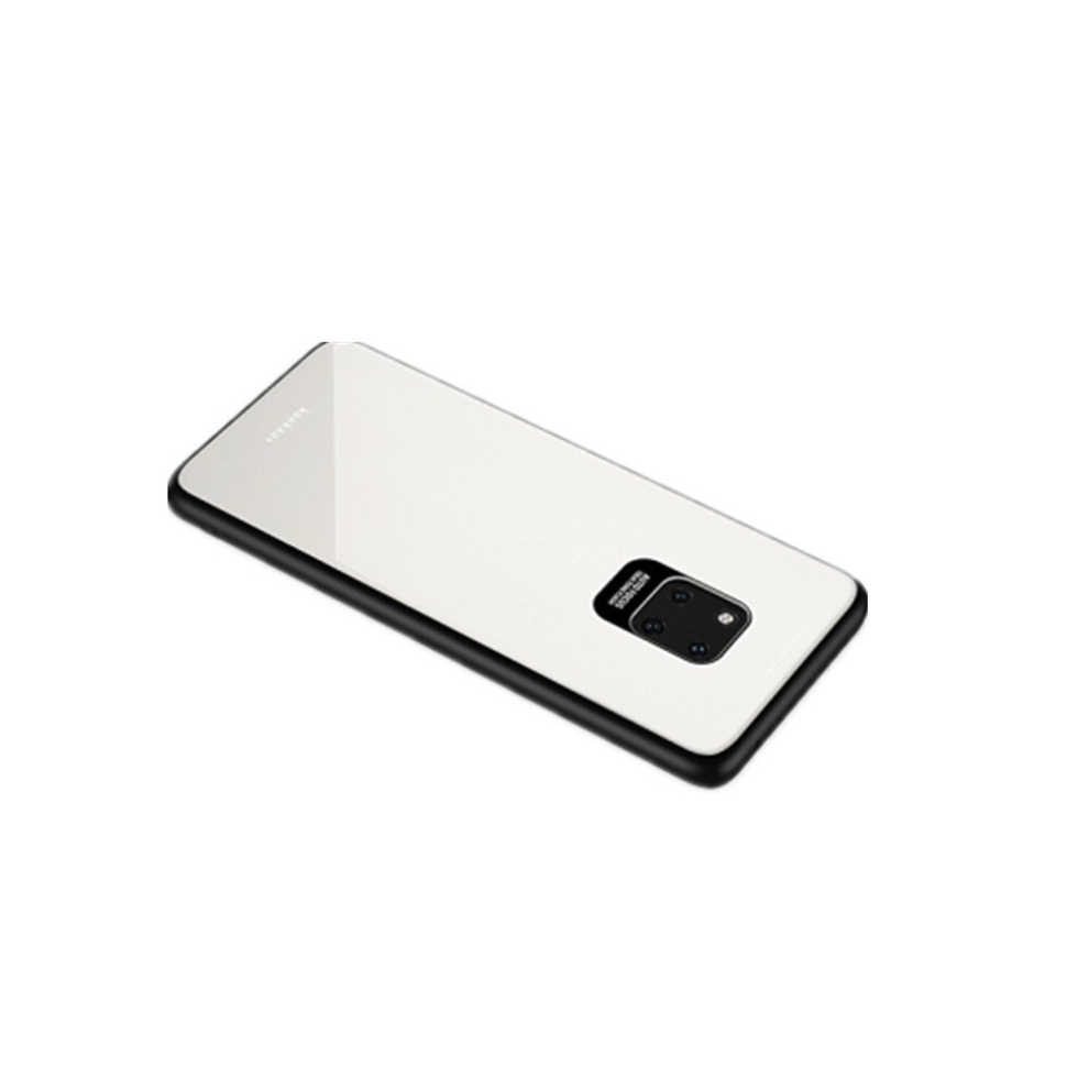 2Pcs Eye Protection Tpu Acrylic Protection Case For Huawei Mate20 Pro(White) White 8881471536340