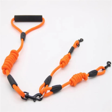 Walk 2 Two Dogs One Leash Nylon No Tangle Pet Leash for Dog Cat Running or Training Collar or Harness - Only rope OG S 0.6cm-180cm
