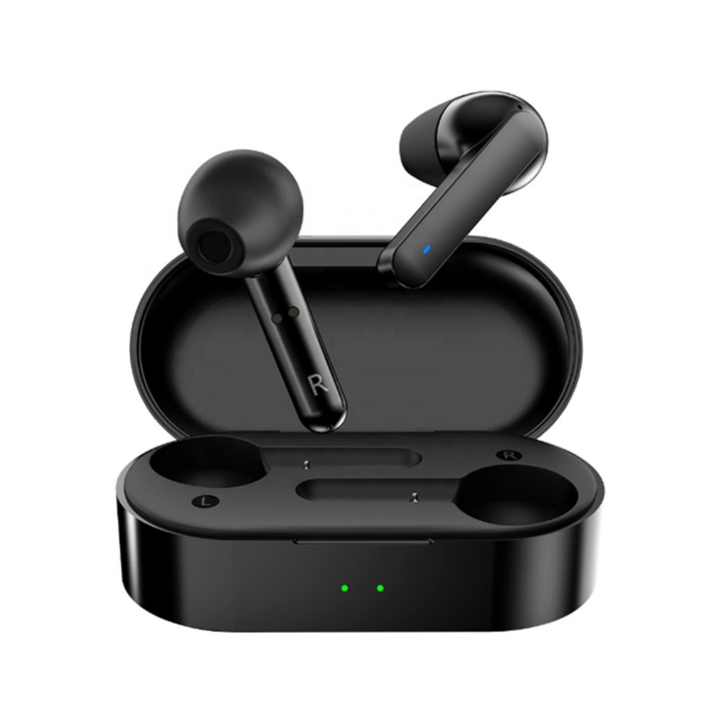 Qcy T5 Tws Bluetooth 5.0 Earphones With Mic Binaural In-Ear Low-Latency 65Ms Game Mode Touch Control 4.3G Stereo Earbuds For Android / Ios - Black 766261489021