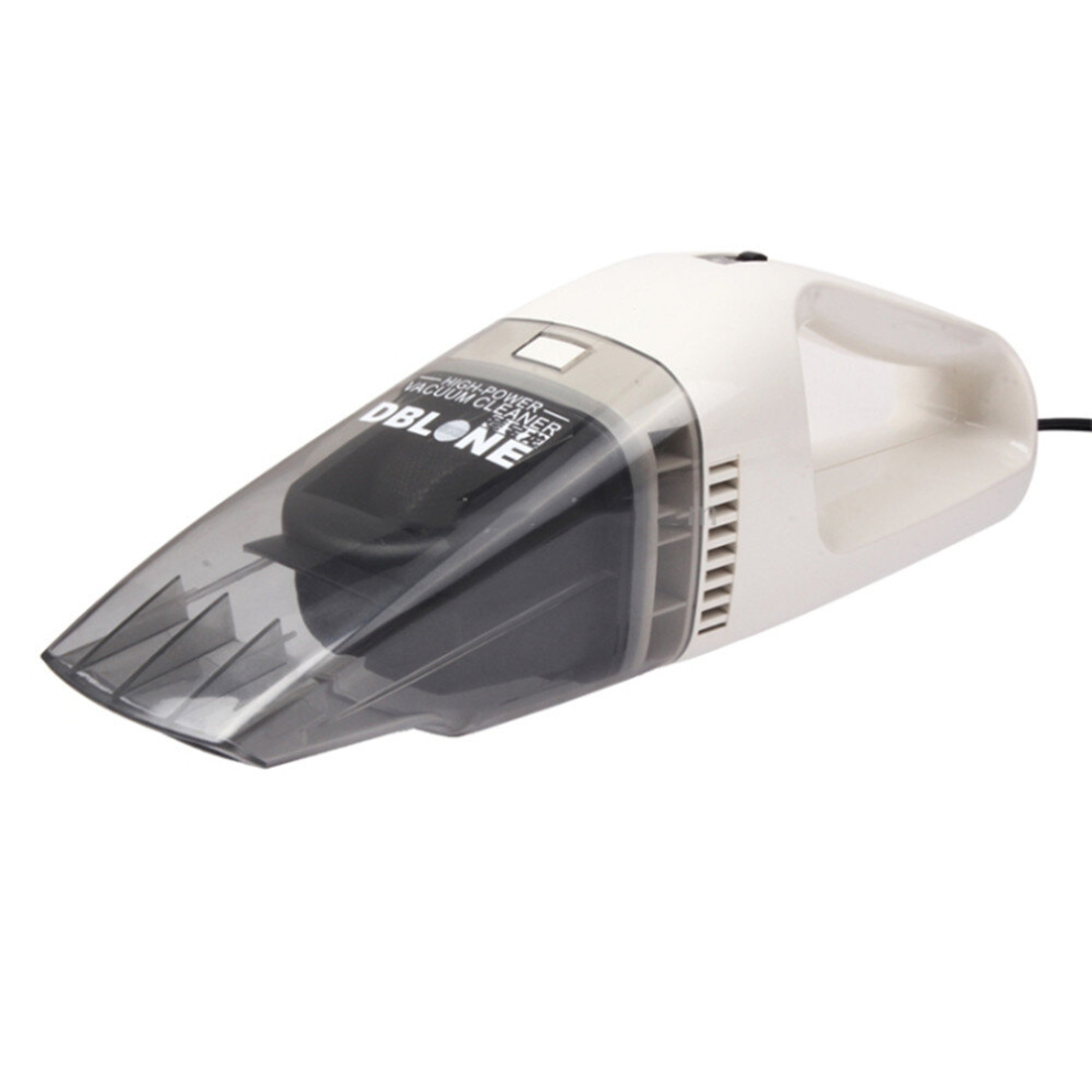 Dbl-370 Mini Dc 12V High-Power Wet And Dry Car Vacuum Cleaner(White) White 6913664870596
