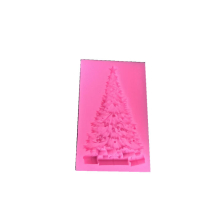 3PCS Christmas Small Christmas Tree Fondant Cake Molding Silicone Mold