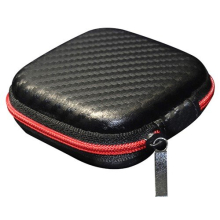 10X KZ Square Case Schutztasche für tragbare Kopfhöreraufbewahrung - Schwarz