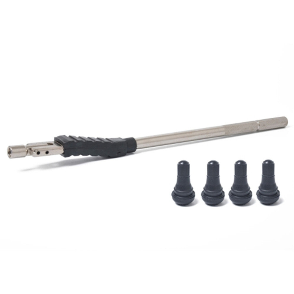Car Tr412 Wheel Tire Nozzle Valve Core Replacement Removal Tool Repair Parts Kit 6913664870107