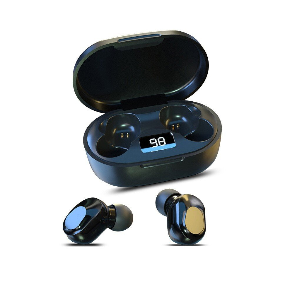 Xt91 Tws Earphone Wireless Bluetooth Headphones Ai Control Gaming Headset Stereo Bass With Mic Noise Reduction - Black 766261473730