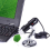 1.3 Mega pixels 200x USB digital microscope with 8 LED White light(Black) 2