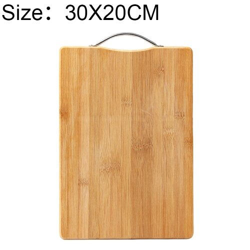 Kitchen Rectangular Bamboo Chopping Block Thickening Cutting Board,  Size: 30cm x 20cm 1