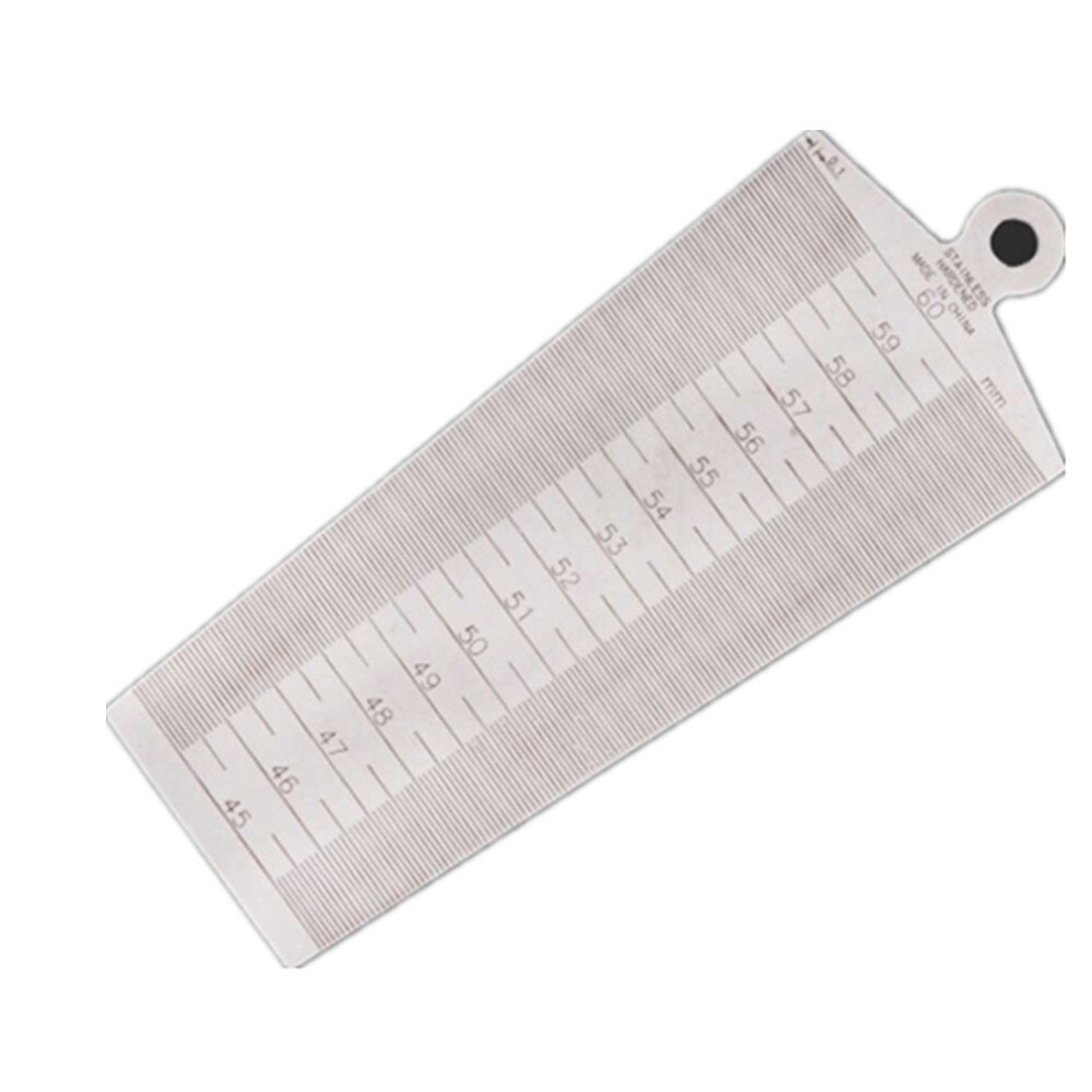 Wedge Feeler Gap 45-60Mm Stainless Steel Ruler Inspection Taper Gauge Metric Measure Tool 7061857265755