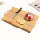 Kitchen Rectangular Bamboo Chopping Block Thickening Cutting Board,  Size: 30cm x 20cm 3