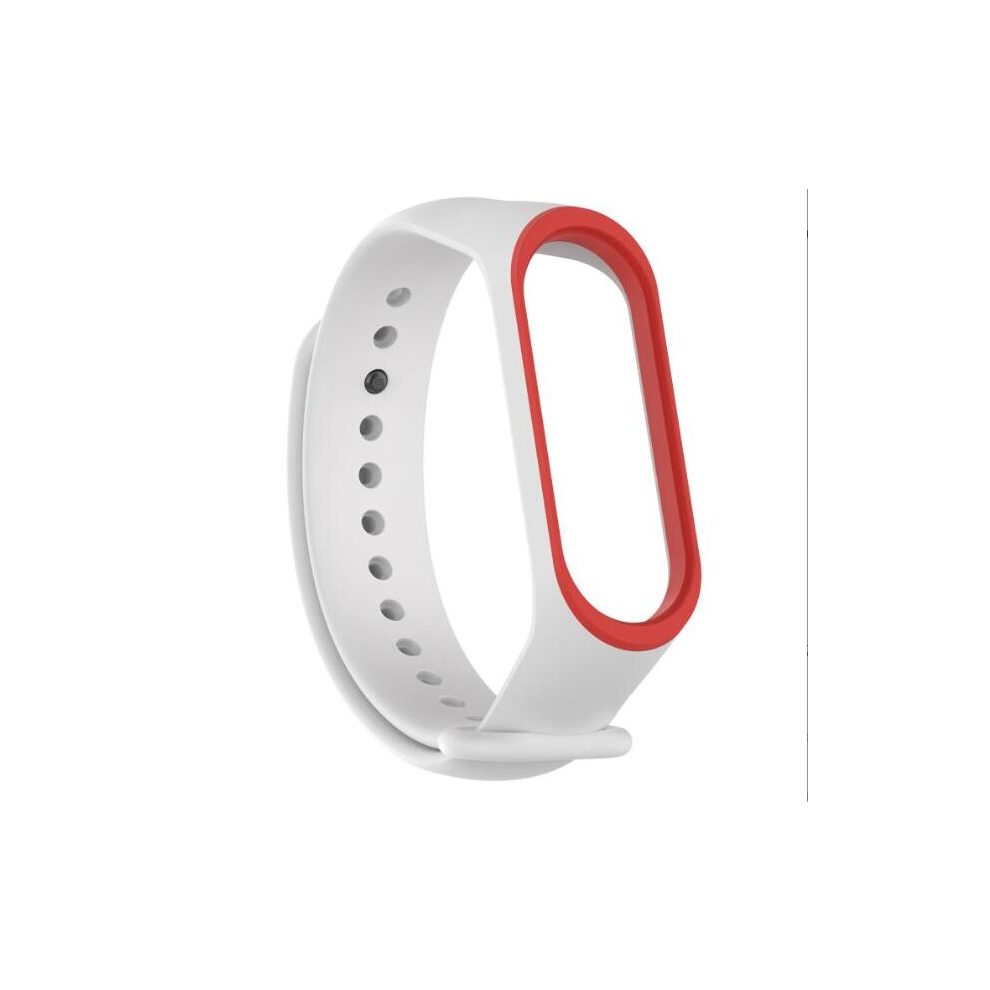 7Pcs Replacement Watch Strap Anti-lost Watchband for Xiaomi Mi Band 3 - White-image-OPC-PD6HTVS-NEW