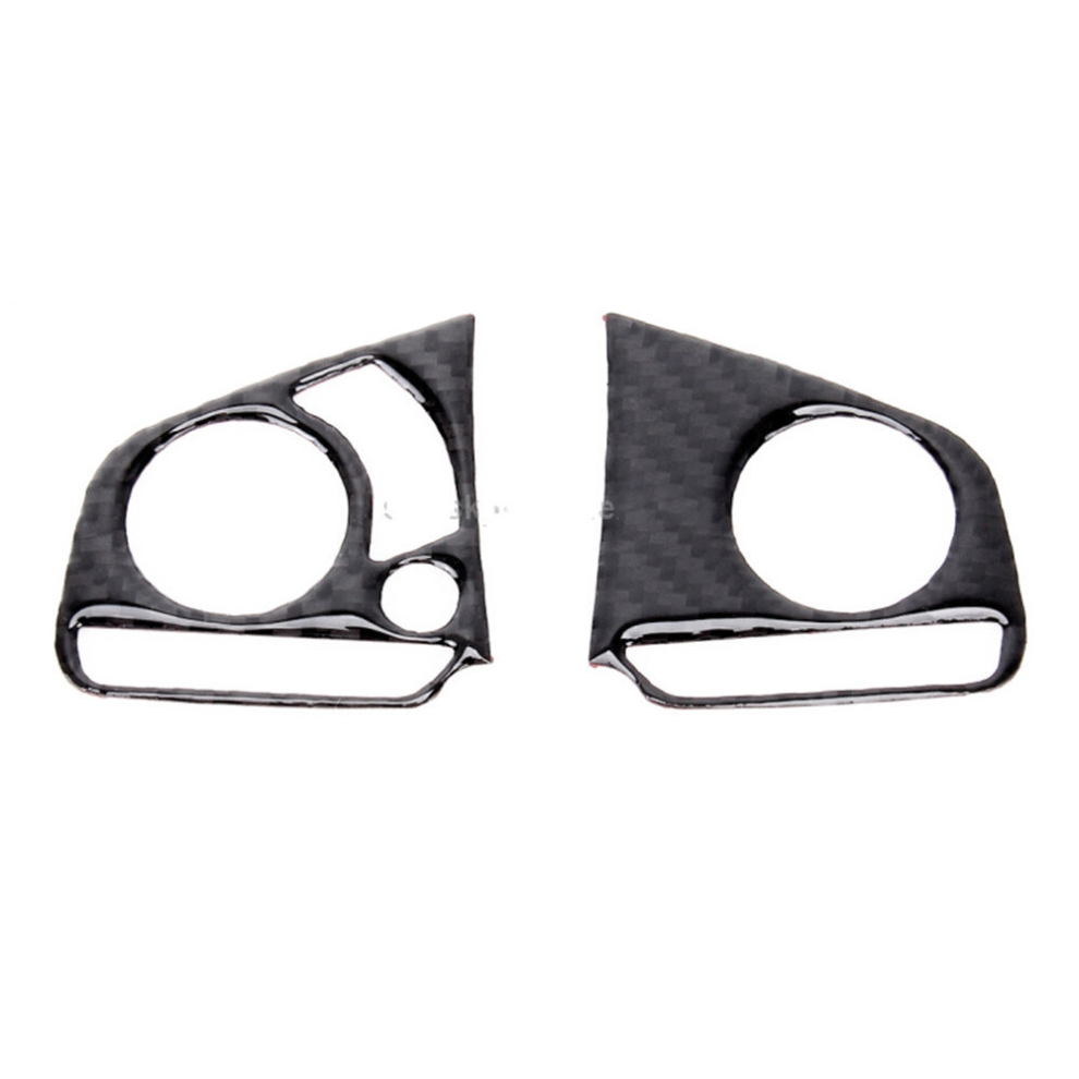 2 In 1 Carbon Fiber Steering Wheel Button Trim Interior Diy Sticker For Honda Civic 10Th Gen(Deluxe) 6913664868197