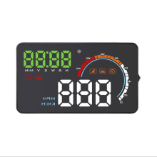 Q5 GPS 4 inch Vehicle-mounted Head Up Display Security System, Support Running Speed & Direction & Distance / Driving Kilometres /