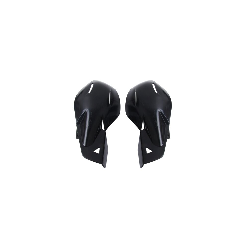 1Pair Motorcycle Universal Abs Handle Wind-Block Handguard(Black) Black 6913664866315
