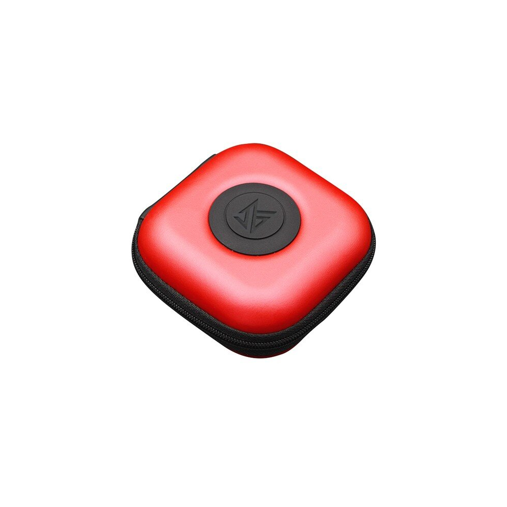 Kz Pu Protective Case For Earphone Storage Portable - Red 766261512842