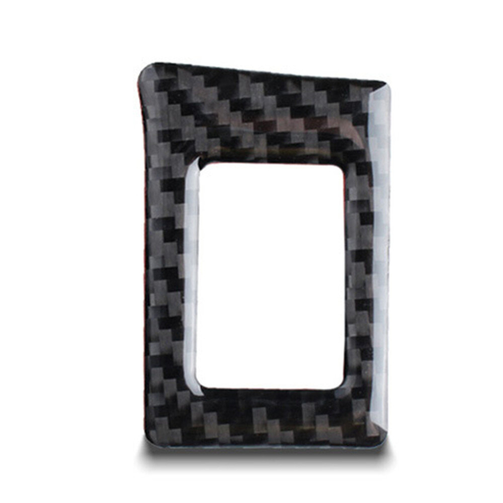 3Pc Car Carbon Fiber Double Flash Frame Decorative Sticker For Honda Tenth Generation Civic 2016-2019 Light 6913664854602