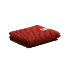 Soft Face Bath Hair Cotton Towel Set 33*72 CM(Red)