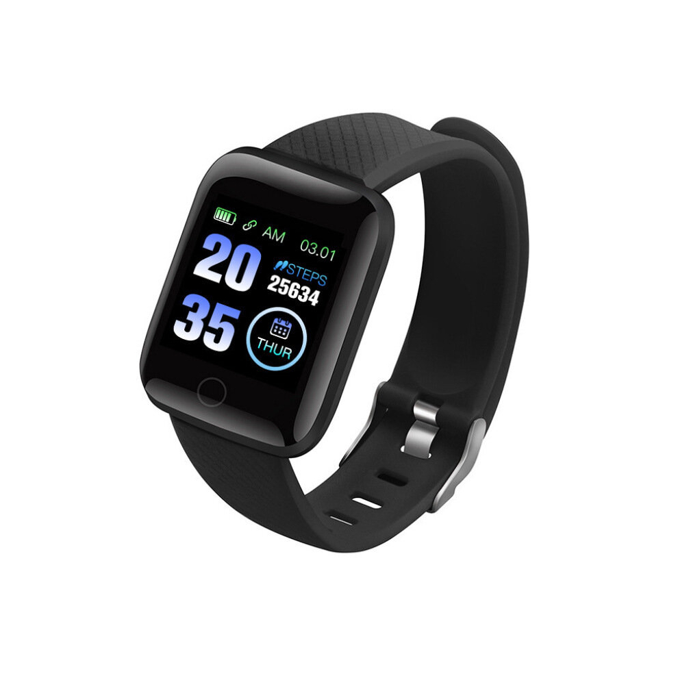 D13 Smart Watch Heart Rate Smart Wristband Sports Watches Smart Band Waterproof Smartwatch For Android Ios - Black 766261491482