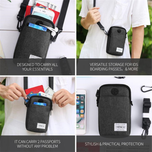 Multifunctional Hanging Neck Mini Waterproof Mobile Phone Storage Bag 2